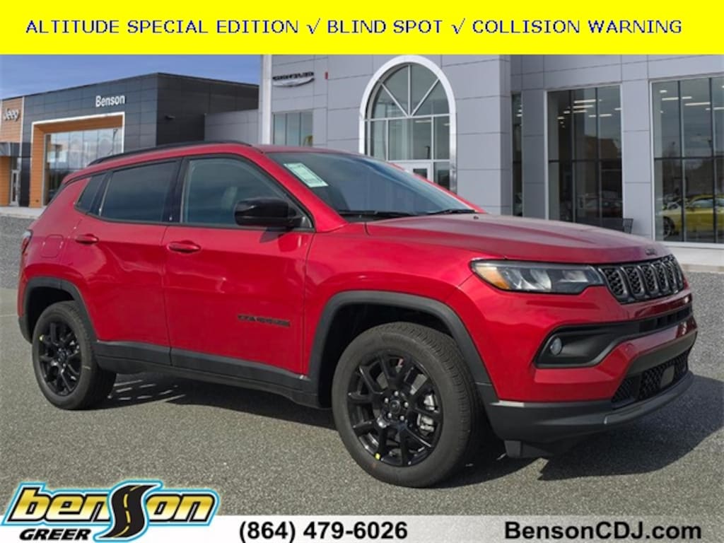 New 2026 Jeep Compass LATITUDE ALTITUDE 4X4 Sport Utility