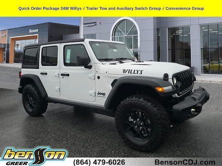 2026 Jeep Wrangler 4-DOOR WILLYS Sport Utility