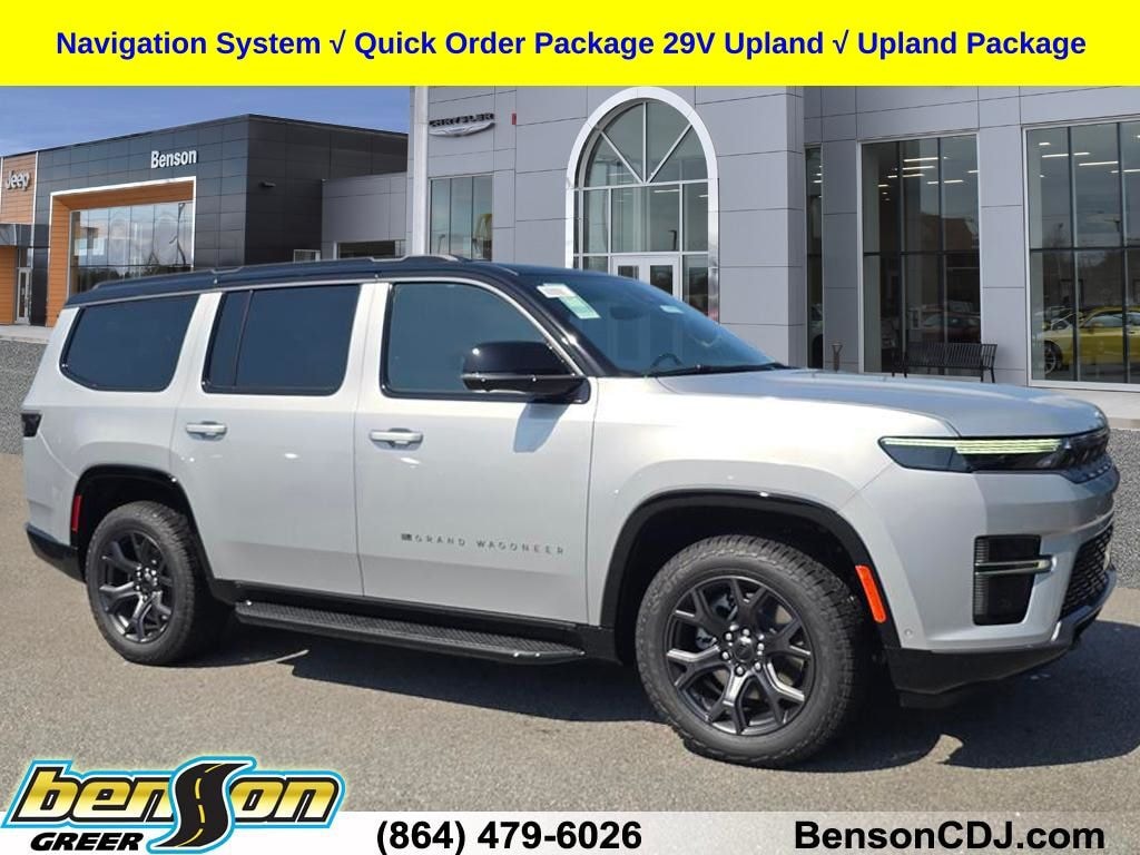New 2026 Jeep Grand Wagoneer UPLAND 4X4 Sport Utility