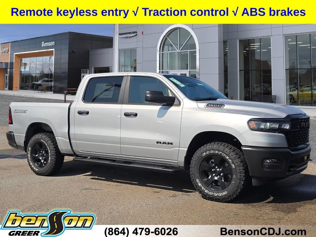 New 2026 Ram 1500 WARLOCK CREW CAB 4X4 5'7 BOX Pickup