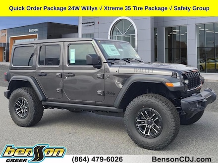 2026 Jeep Wrangler 4-DOOR WILLYS Sport Utility