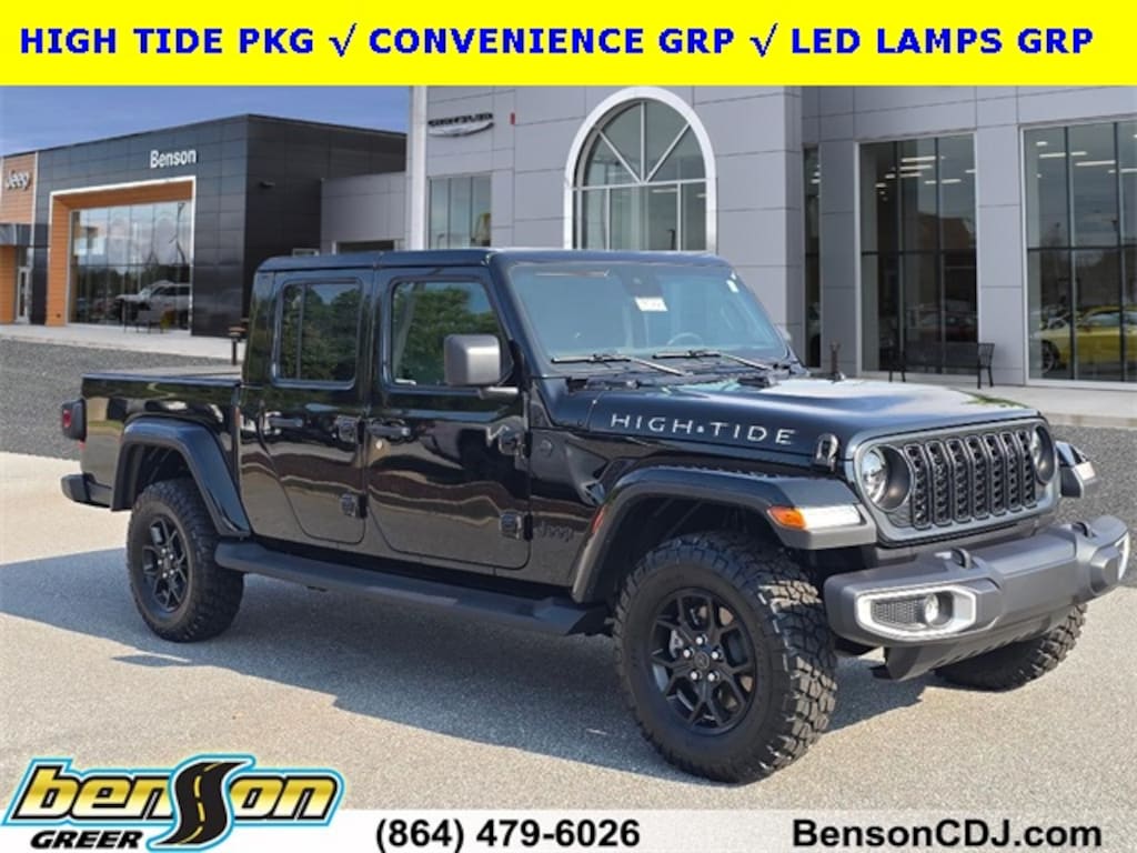 New 2025 Jeep Gladiator HIGH TIDE 4X4 Pickup