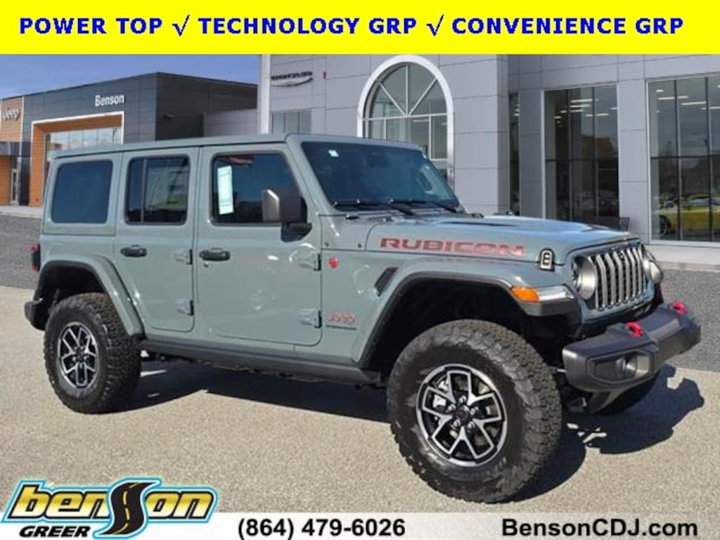 New 2026 Jeep Wrangler 4-DOOR RUBICON Sport Utility