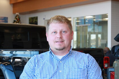 Staff member Preston Hall from ID_024489