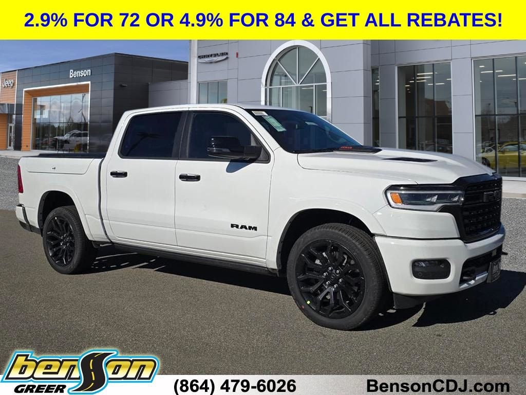 New 2026 Ram 1500 LIMITED CREW CAB 4X4 5'7 BOX Pickup