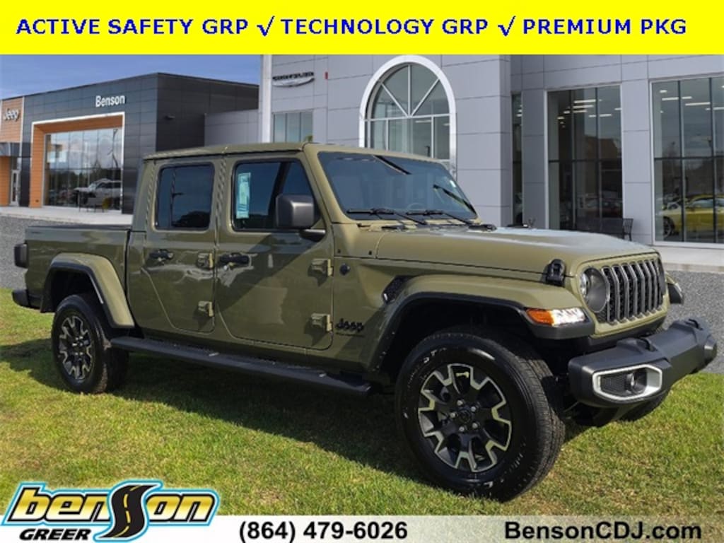 New 2025 Jeep Gladiator SPORT S 4X4 Pickup