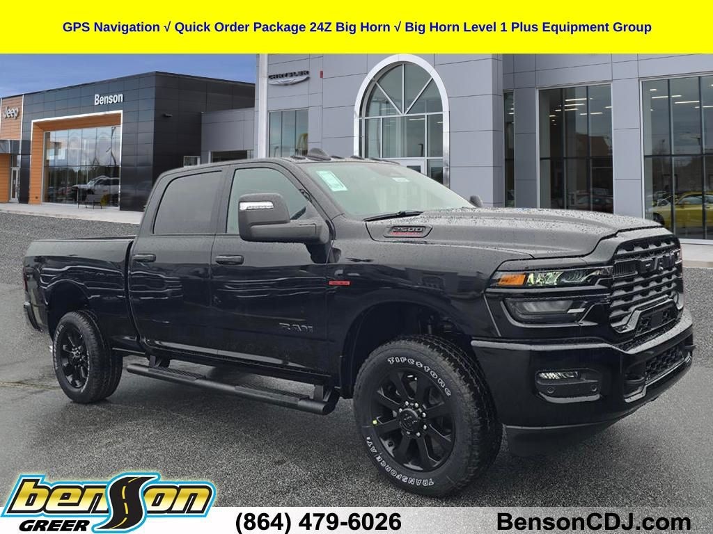 New 2026 Ram 2500 BIG HORN CREW CAB 4X4 6'4 BOX Pickup