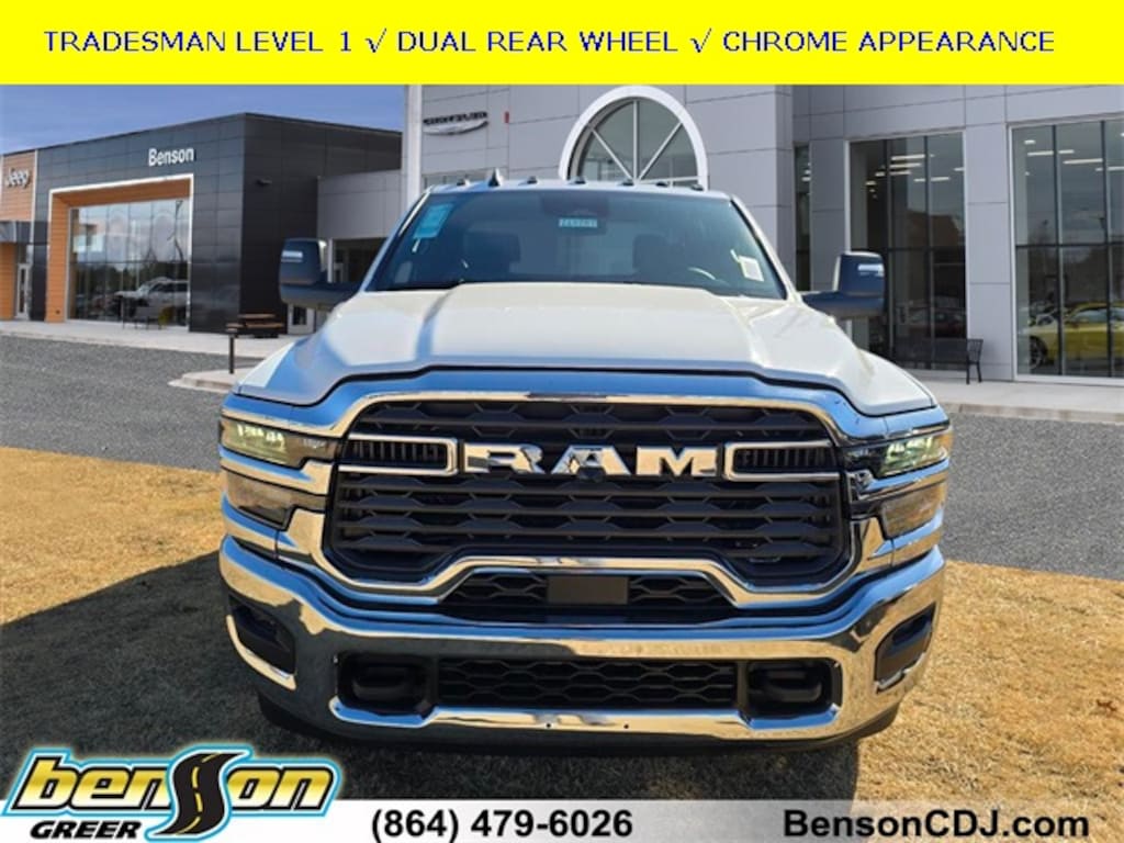 New 2026 Ram 3500 Chassis Cab TRADESMAN CREW 4X4 60' CA Pickup
