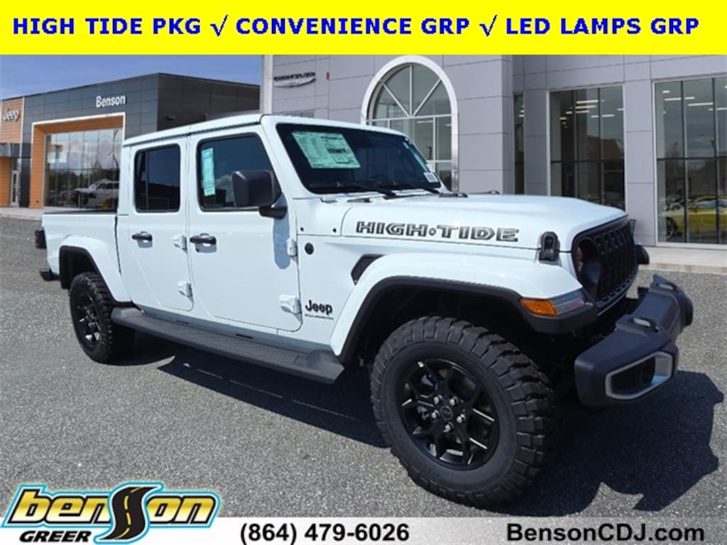 New 2025 Jeep Gladiator HIGH TIDE 4X4 Pickup