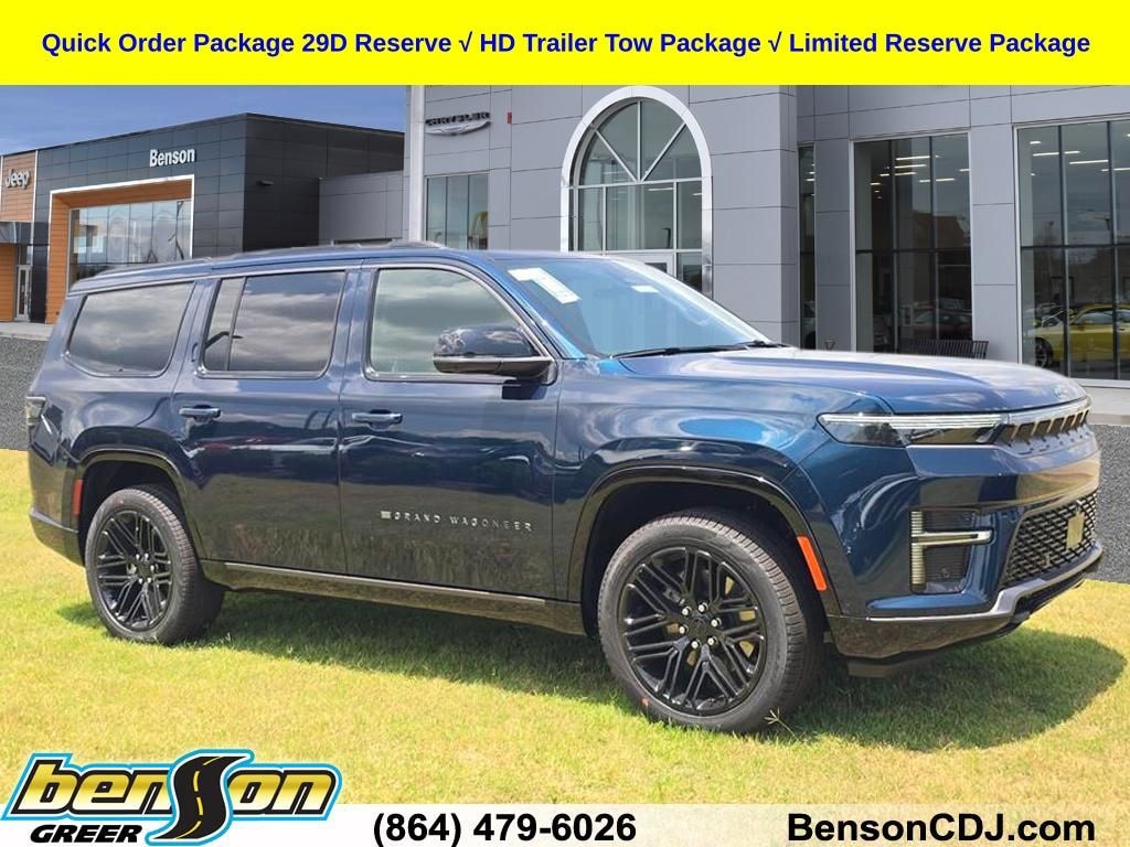 New 2026 Jeep Grand Wagoneer LIMITED RESERVE 4X4 Sport Utility