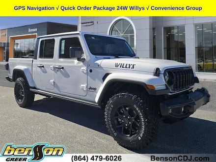 2026 Jeep Gladiator WILLYS 4X4 Pickup