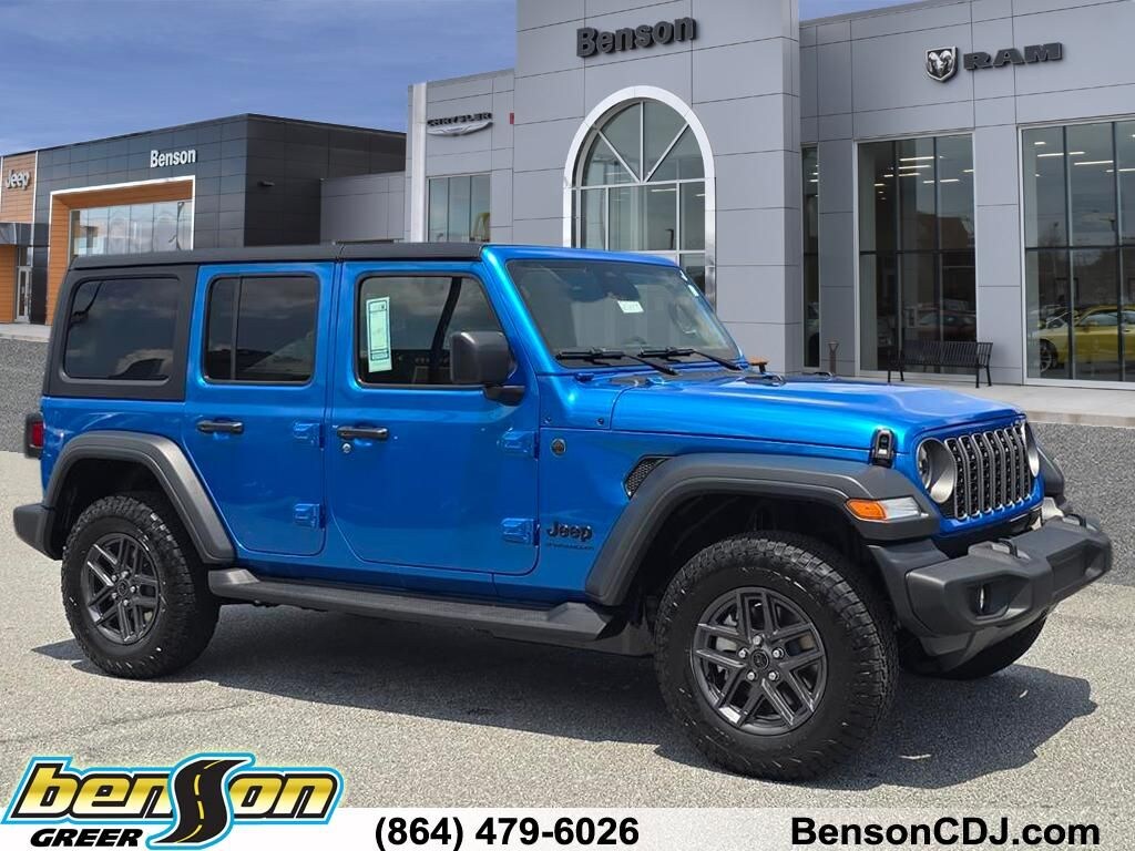 New 2026 Jeep Wrangler 4-DOOR SPORT S Sport Utility