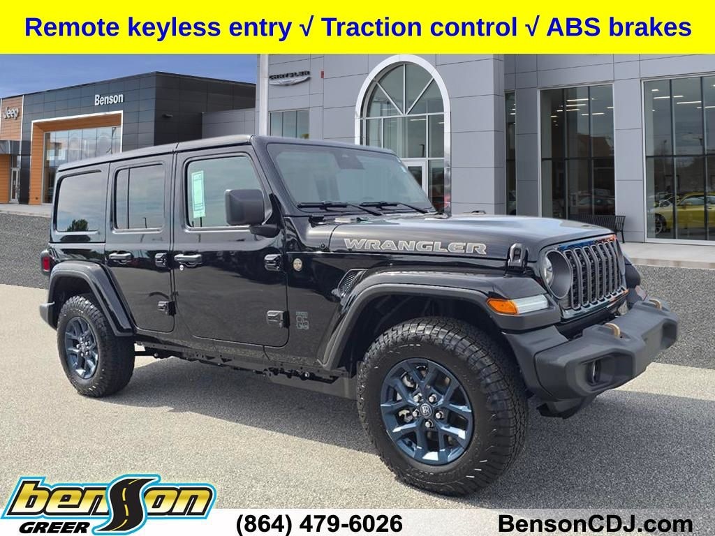 New 2026 Jeep Wrangler 4-DOOR 85TH ANNIVERSARY EDITION Sport Utility
