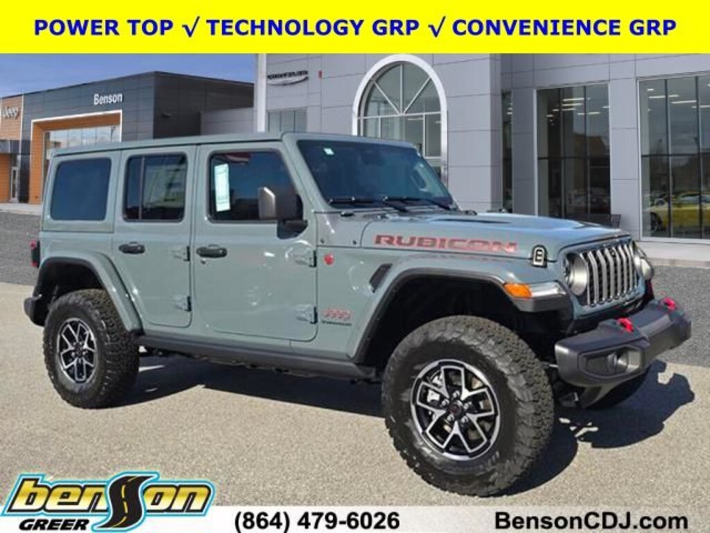 New 2026 Jeep Wrangler 4-DOOR RUBICON Sport Utility