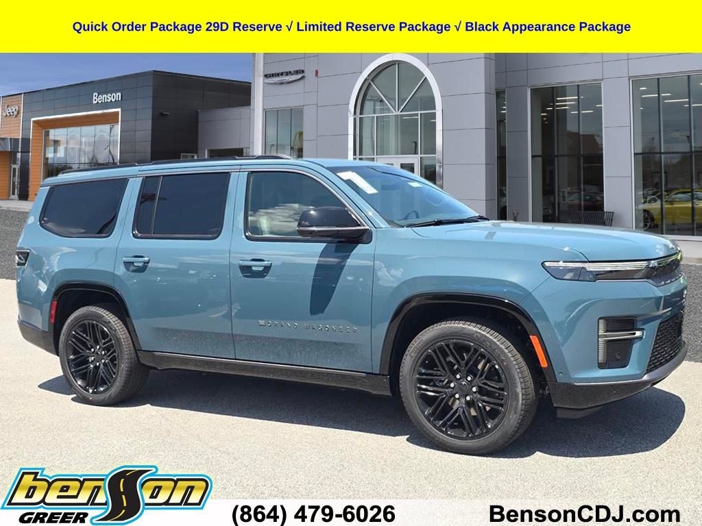 New 2026 Jeep Grand Wagoneer LIMITED RESERVE 4X4 Sport Utility