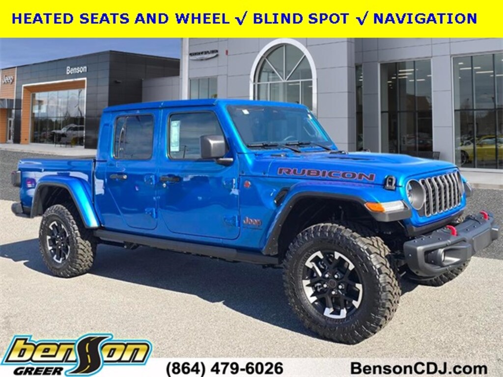 New 2026 Jeep Gladiator RUBICON X 4X4 Pickup
