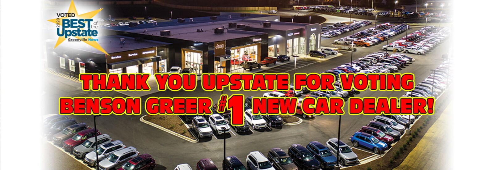 Benson CDJ Chrysler Dodge Jeep RAM Dealer in Greer, SC