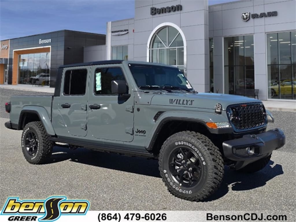 New 2026 Jeep Gladiator WILLYS 4X4 Pickup