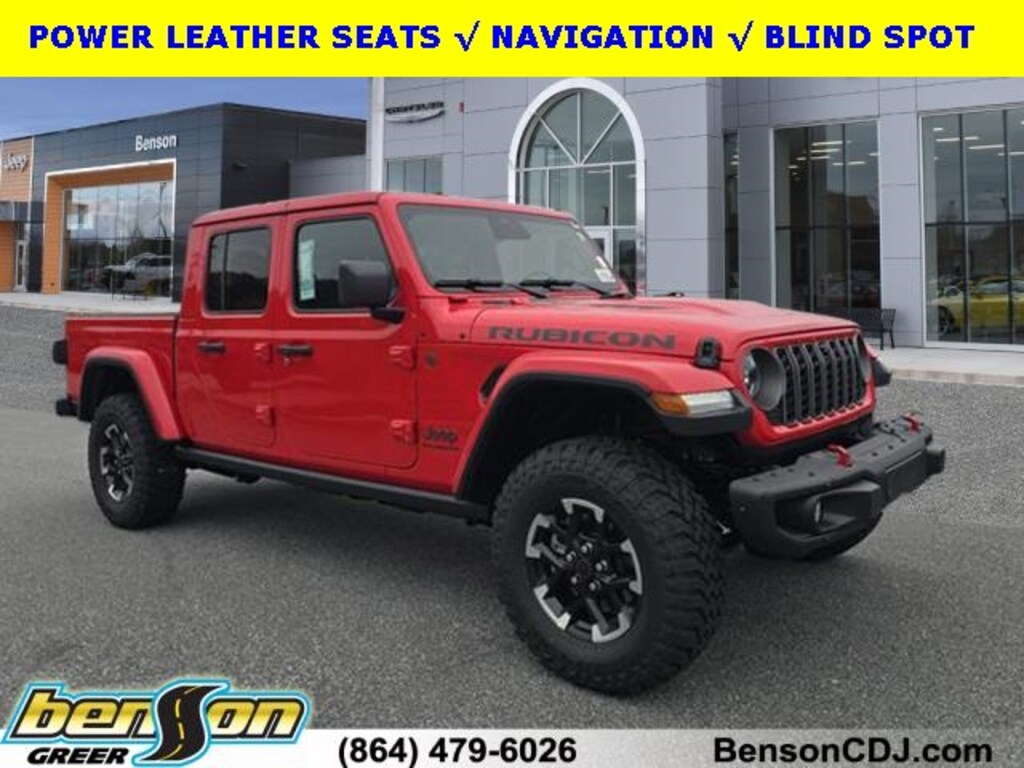 New 2026 Jeep Gladiator RUBICON X 4X4 Pickup