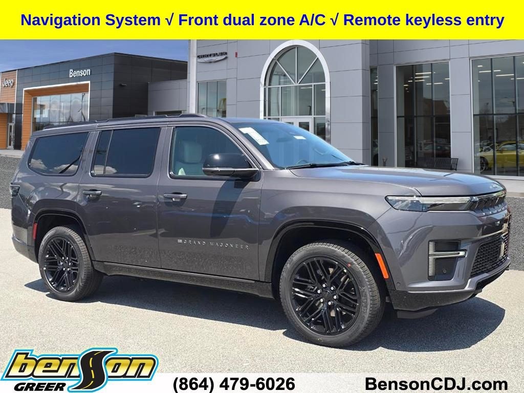 New 2026 Jeep Grand Wagoneer LIMITED RESERVE 4X4 Sport Utility