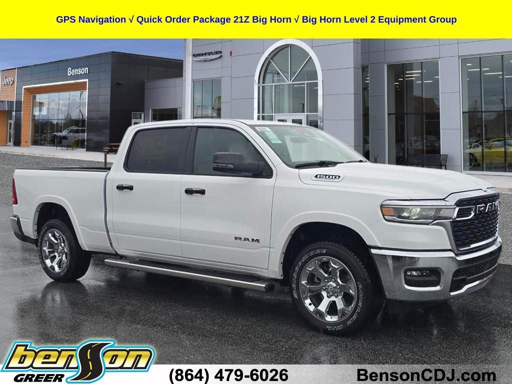 New 2026 Ram 1500 BIG HORN CREW CAB 4X4 6'4 BOX Pickup