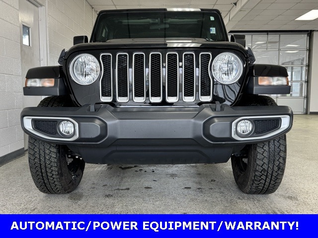 Certified 2021 Jeep Wrangler Unlimited Sahara with VIN 1C4HJXEM6MW530478 for sale in Greer, SC