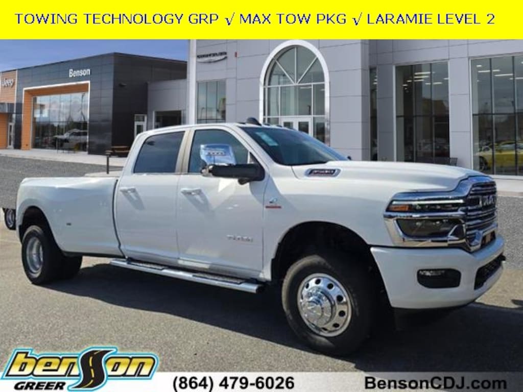 New 2026 Ram 3500 LARAMIE CREW CAB 4X4 8' BOX Pickup