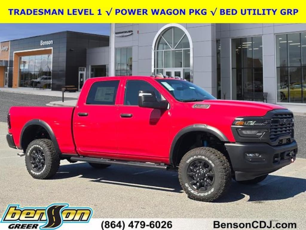 New 2026 Ram 2500 TRADESMAN CREW CAB 4X4 6'4 BOX Pickup