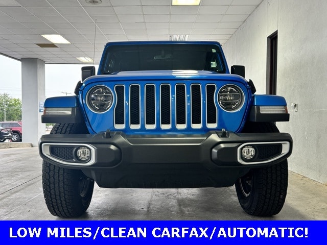 Certified 2021 Jeep Wrangler Unlimited Sahara with VIN 1C4HJXEG7MW696471 for sale in Greer, SC