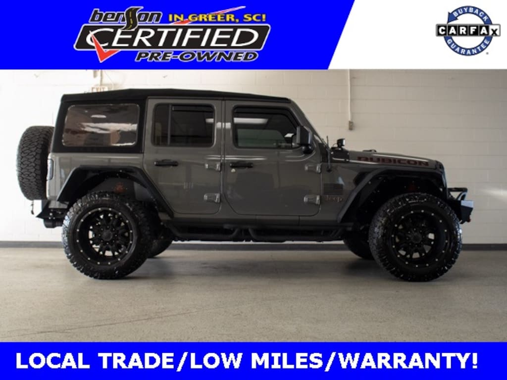 Certified 2021 Jeep Wrangler Unlimited Rubicon Sport Utility