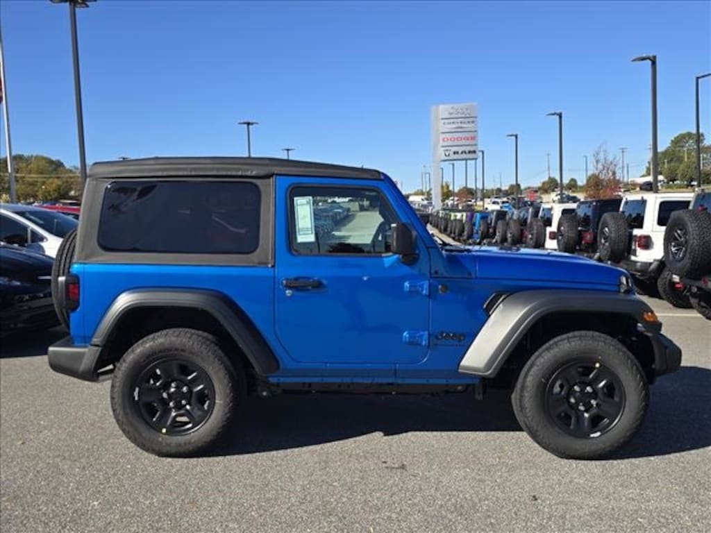 New 2026 Jeep Wrangler 2-DOOR SPORT Sport Utility