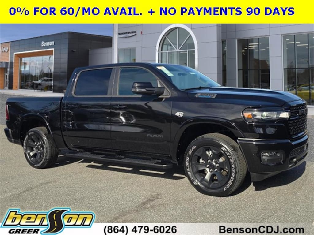 New 2026 Ram 1500 BIG HORN CREW CAB 4X4 5'7 BOX Pickup