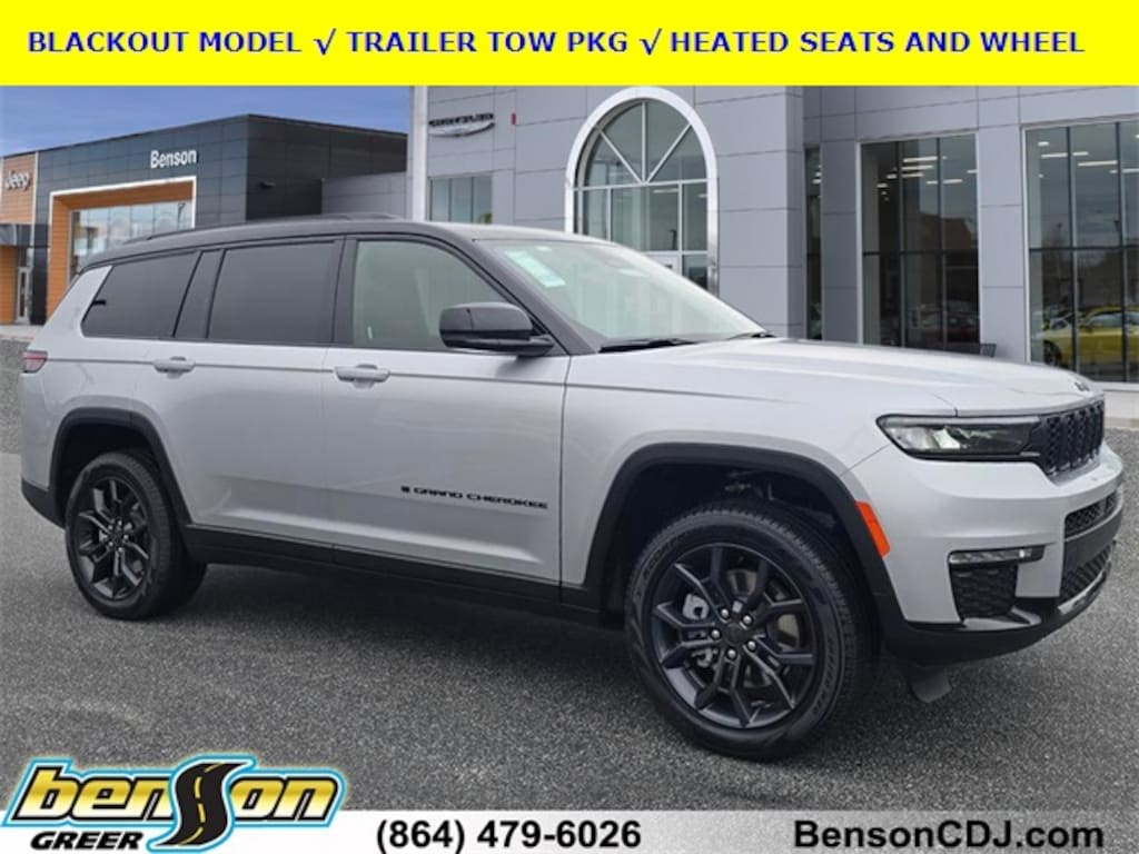 New 2025 Jeep Grand Cherokee L LIMITED 4X4 Sport Utility