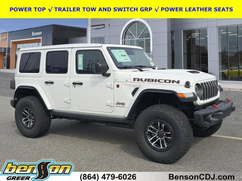 New 2026 Jeep Wrangler 4-DOOR RUBICON X Sport Utility