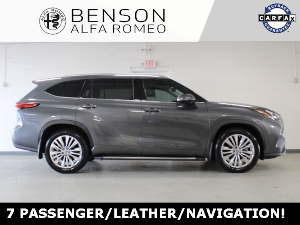 Used 2023 Toyota Highlander Platinum Sport Utility