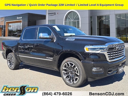 2026 Ram 1500 LIMITED CREW CAB 4X4 5'7 BOX Pickup
