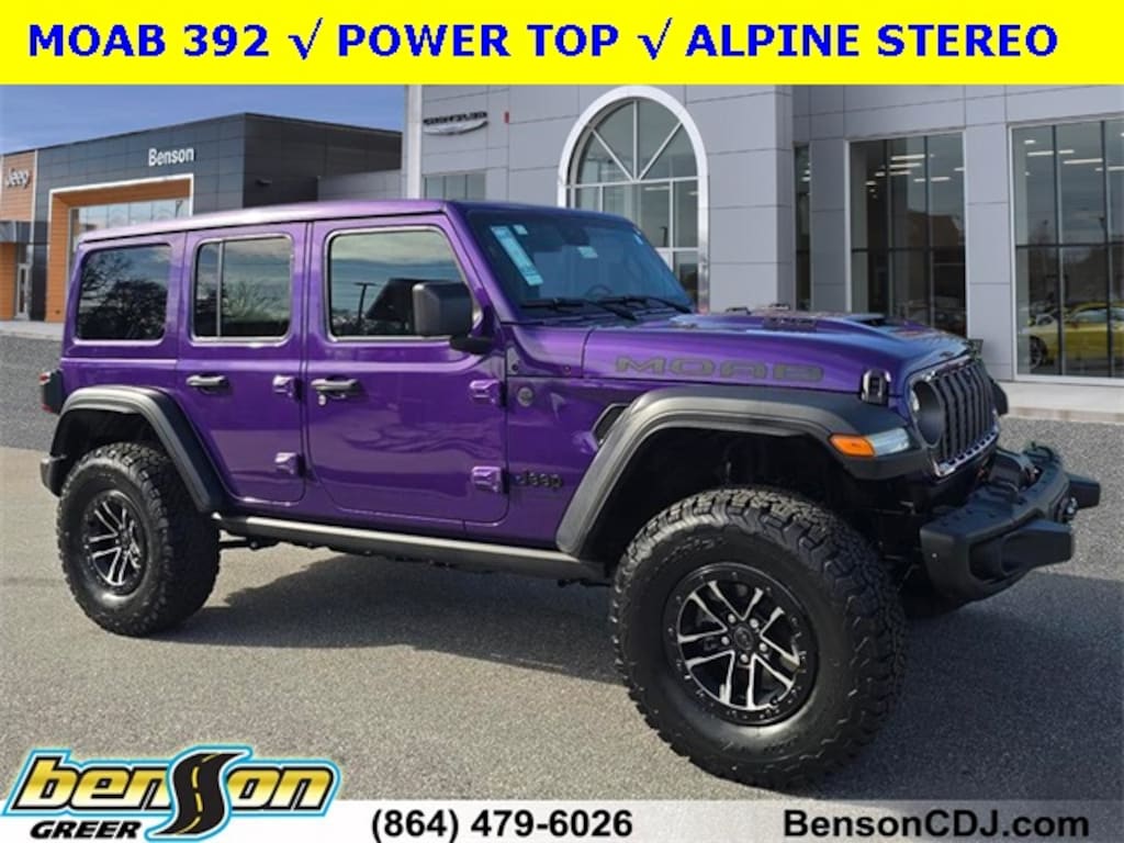 New 2026 Jeep Wrangler 4-DOOR MOAB 392 Sport Utility