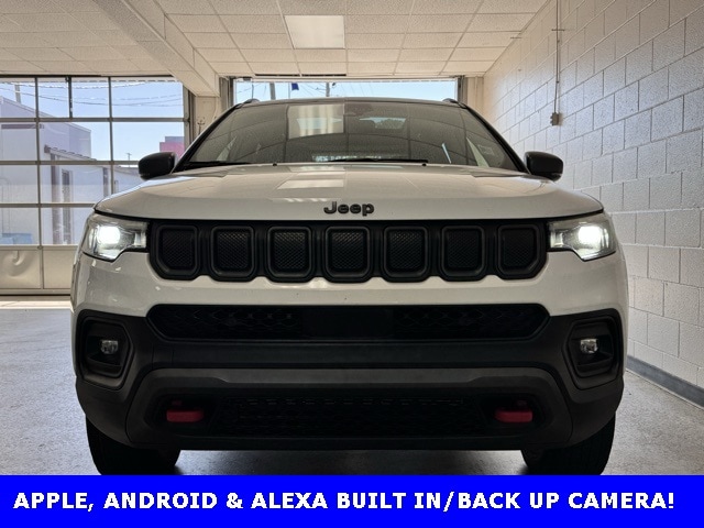 Certified 2022 Jeep Compass Trailhawk with VIN 3C4NJDDBXNT171273 for sale in Greer, SC