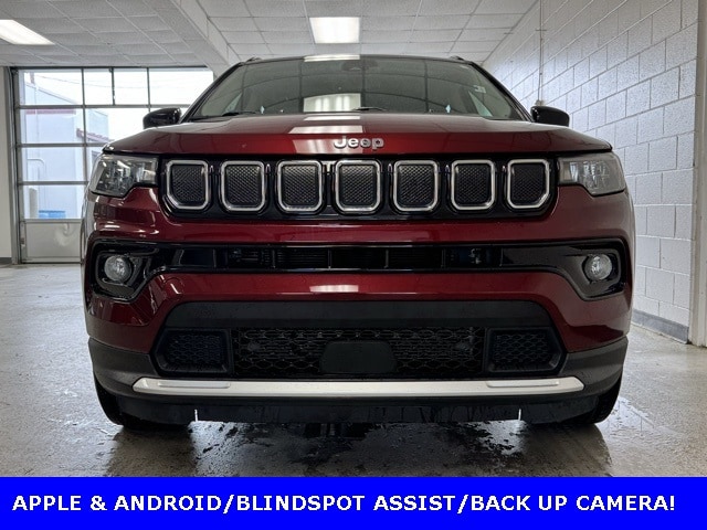 Certified 2022 Jeep Compass Limited with VIN 3C4NJDCB6NT131418 for sale in Greer, SC