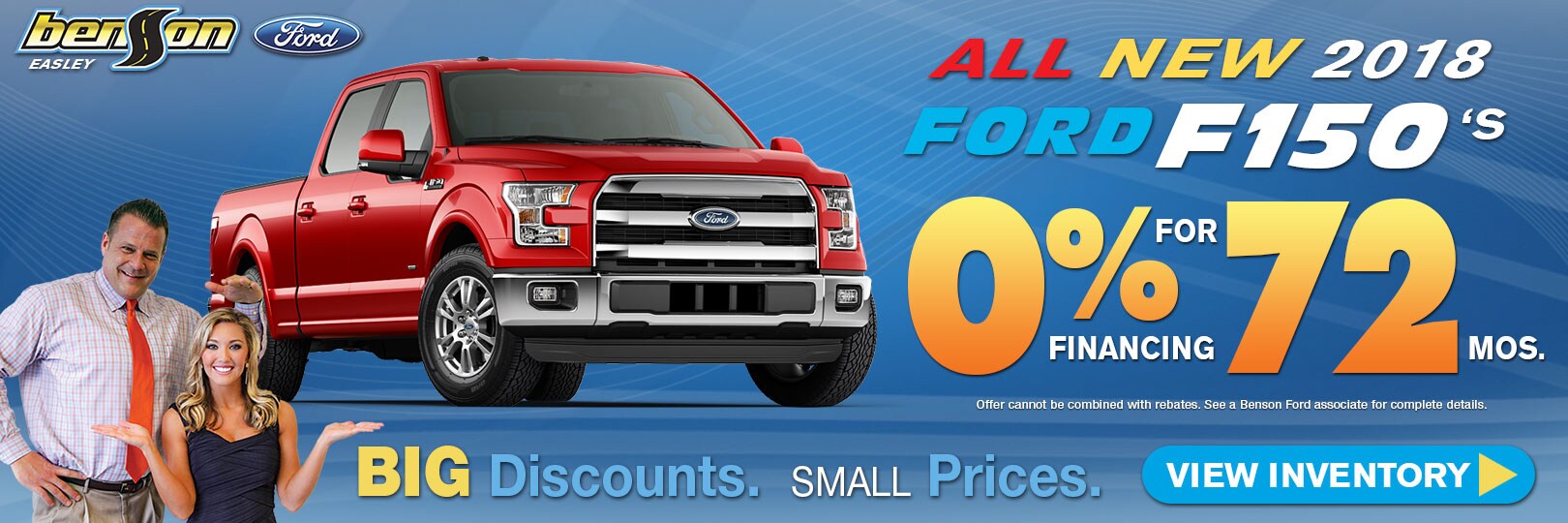 Benson Ford Inc. Ford Dealership in Easley SC