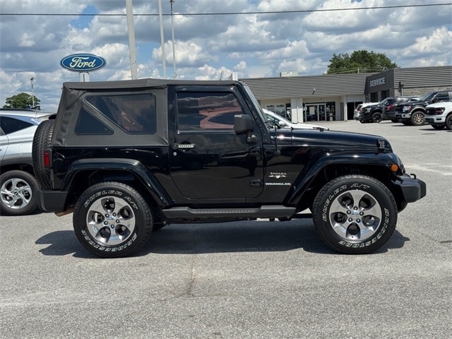 Used 2016 Jeep Wrangler Sahara with VIN 1C4AJWBG6GL194606 for sale in Easley, SC