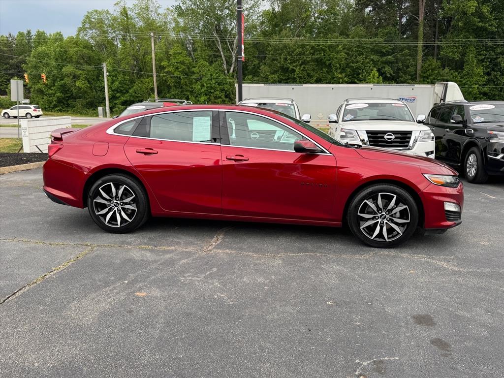 Used 2021 Chevrolet Malibu RS with VIN 1G1ZG5ST2MF056640 for sale in Easley, SC