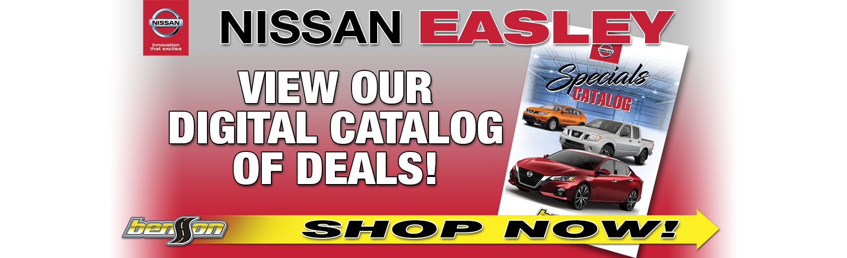 Benson Nissan Easley New Nissan & Used Car Dealership in Easley SC