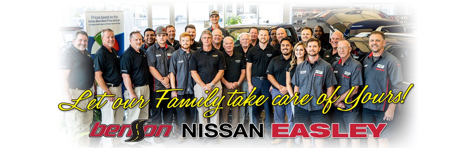 Benson Nissan Easley Nissan Dealership in Easley, South Carolina