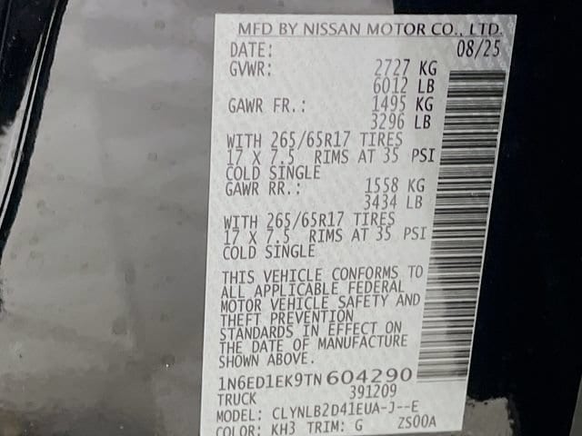 2026 Nissan Frontier SV - Photo 30