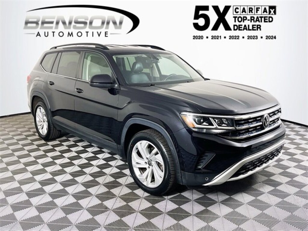 Used 2021 Volkswagen Atlas 3.6L V6 SE w/Technology SUV