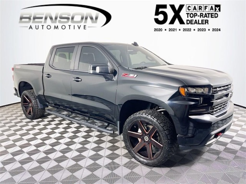Used 2021 Chevrolet Silverado 1500 LT Trail Boss Truck Crew Cab