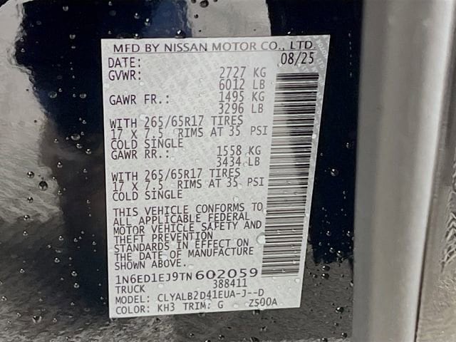 2026 Nissan Frontier SV - Photo 21