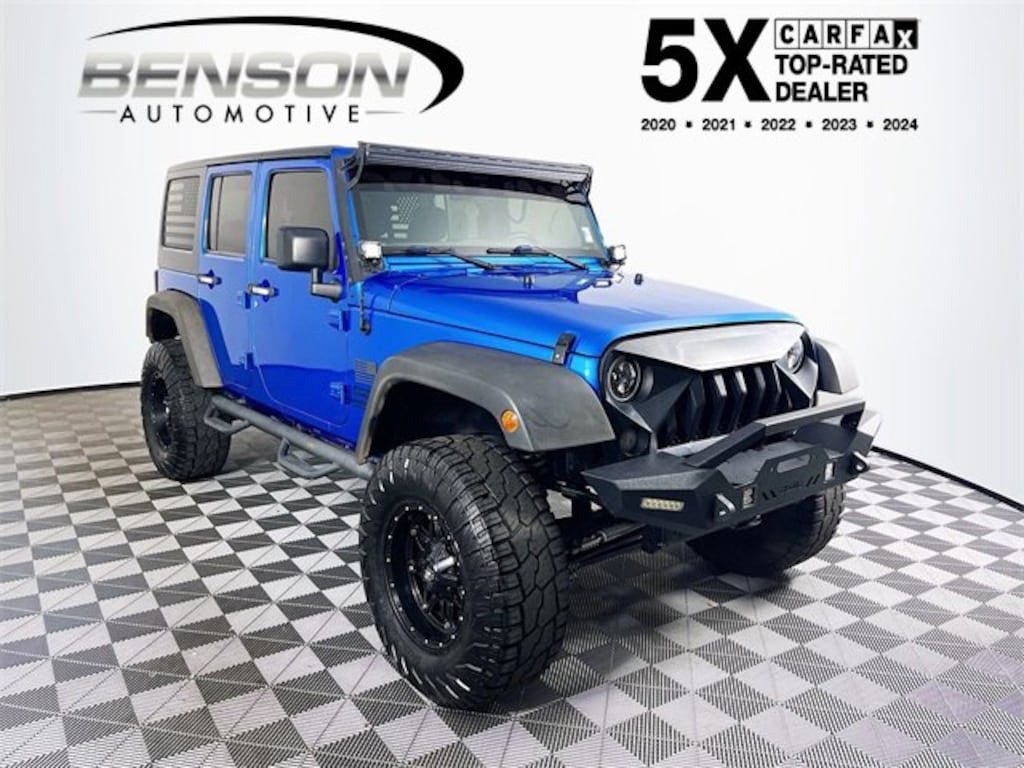 Used 2015 Jeep Wrangler Unlimited Sport 4x4 SUV