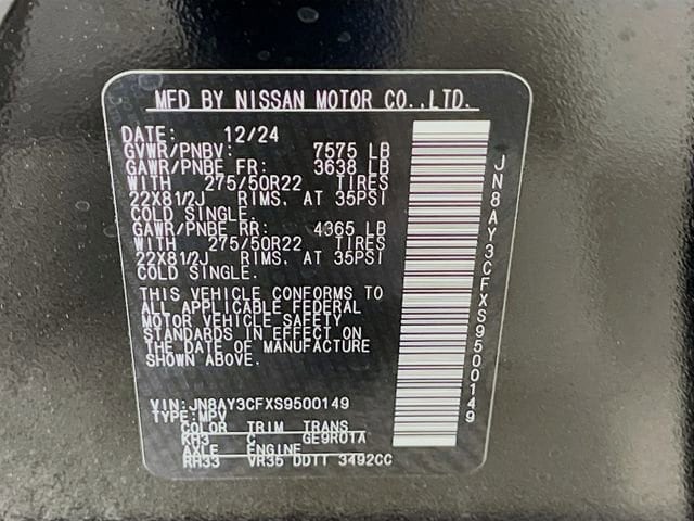 2025 Nissan Armada Platinum Reserve - Photo 22